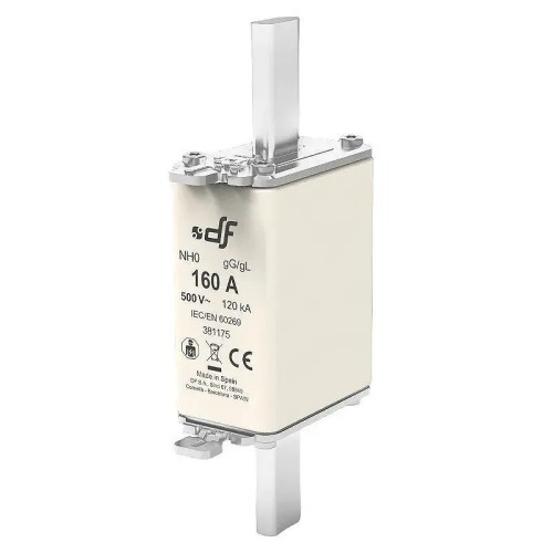 Cartucho Fusible de cuchilla NH0S GG 200-250A 500V 120 kA Aparelec - 2
