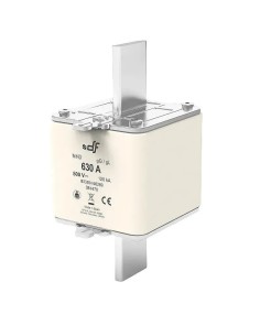 Cartucho Fusible de cuchilla NH3 GG 500-630A 500V 120 kA Aparelec - 2