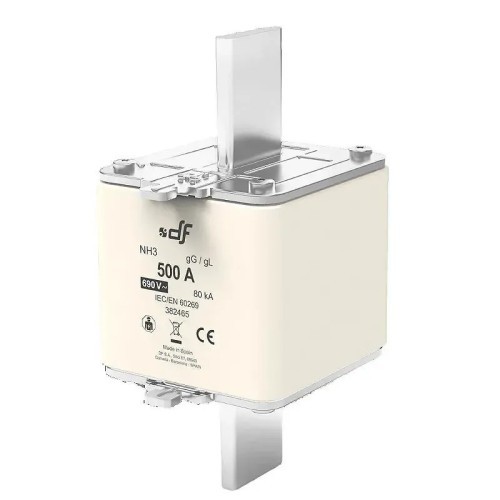 Cartucho Fusible de cuchilla NH3 GG 355-500A 690V 80 kA Aparelec - 1