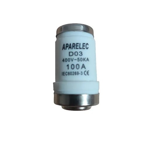 Fusible Neozed D03 80-100A 400V Aparelec