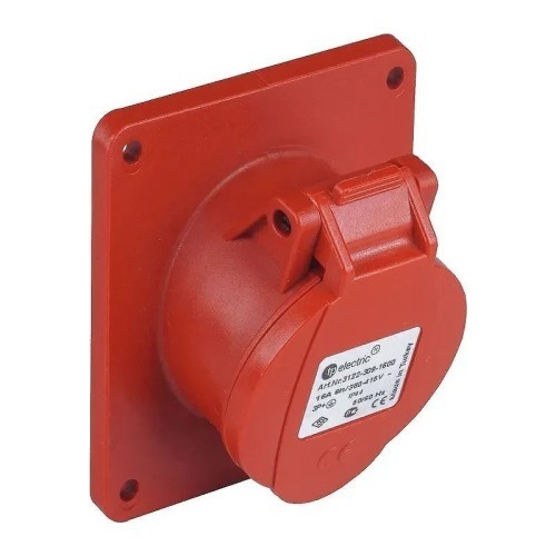 Base cuadro inclinada 16A 3P+N+T IP44 380/415V - 4