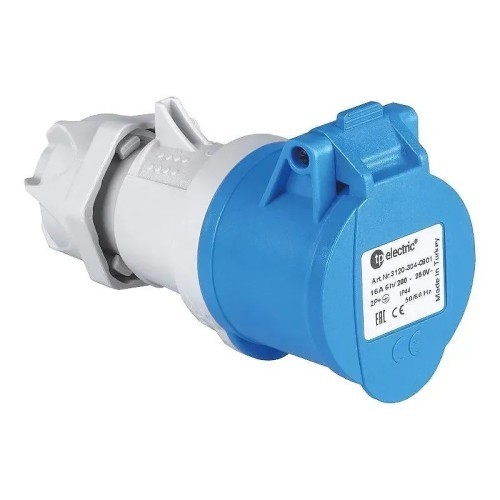 Base aérea 2P + T 16A IP44 200/250V - 2