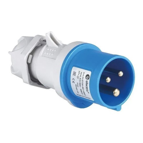 Clavija aérea 2P + T 16A IP44 200/250V - 2
