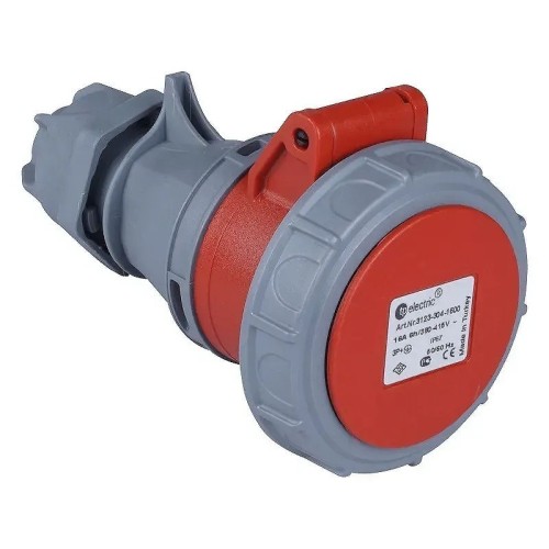 Base aérea 3P+N+T 32A IP67 380/415V - 2