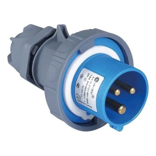 Clavija aérea 2P+T 32A IP67 200/250V - 2