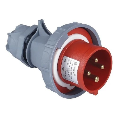 Clavija aérea 3P+N+T 16A IP67 380/415V - 2