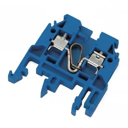 Bornas de conexión por tornillos azul de 2,5mm2 - 1 Bornas de conexión por tornillos azul de 2,5mm2 - 1