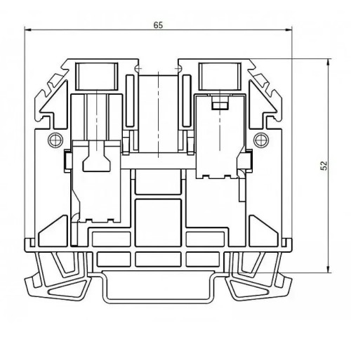 Bornas de conexión por tornillos azul de 35mm2 - 2