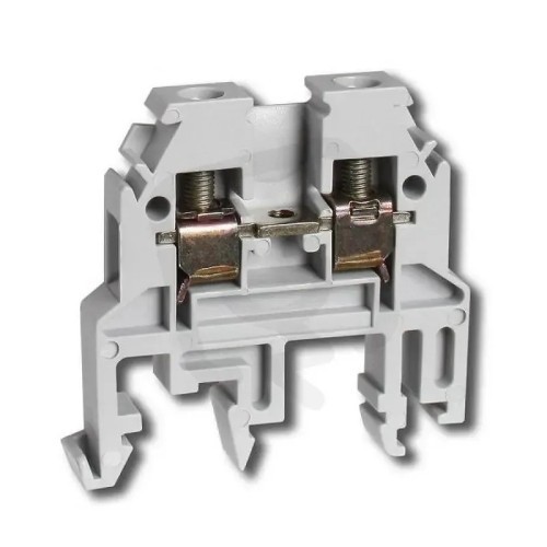 Bornas de conexión por tornillos gris de 4mm2 - 1