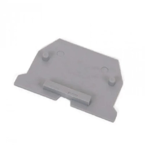 Tapa lateral gris para bornas de paso 4mm2 - 2