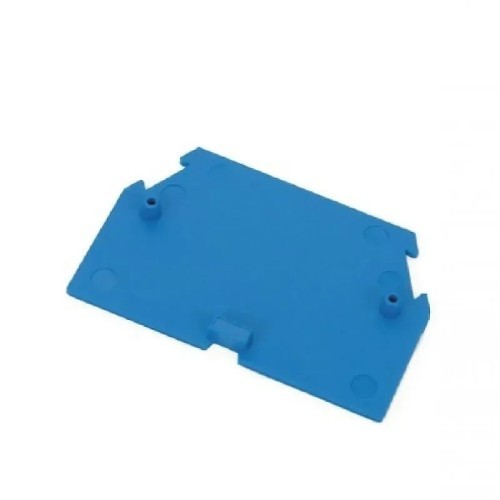 Tapa lateral azul para bornas de paso 6/10mm2 - 3