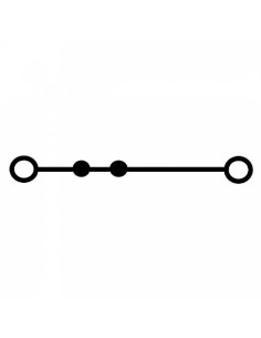 Bornes de conexión por resorte gris de 16mm2 - 5 2