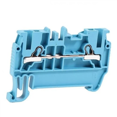 Bornes de conexión por resorte azul de 1,5mm2 - 5
