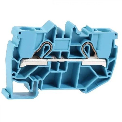 Bornes de conexión por resorte azul de 10mm2 - 4