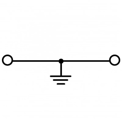 Bornes de conexión por resorte amarillo/verde de 2,5mm2 - 2