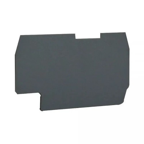 Tapa de cierre gris para bornes por resorte de 1,5mm2 - 1