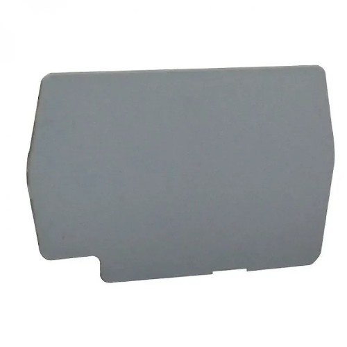 Tapa de cierre gris para bornes por resorte de 2,5mm2 - 1