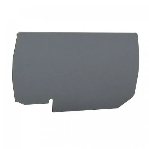 Tapa de cierre gris para bornes por resorte de 10mm2 - 1