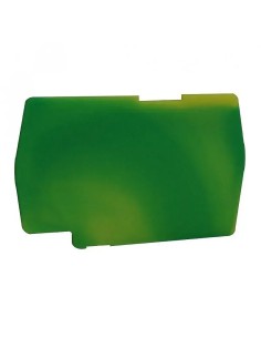 Tapa de cierre amarillo/verde para bornes por resorte de 4mm2 - 1