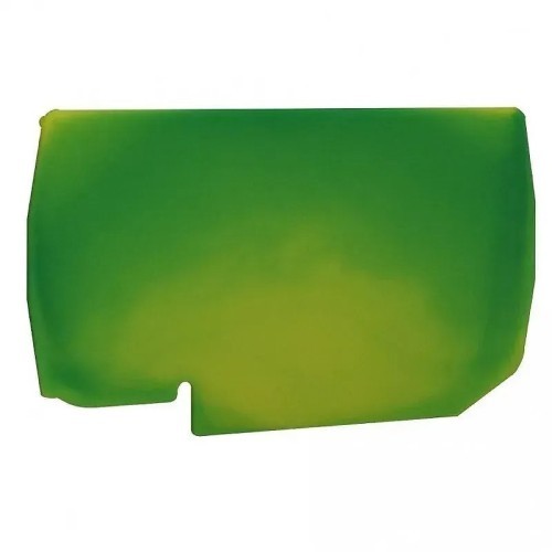 Tapa de cierre amarillo/verde para bornes por resorte de 10mm2 - 1