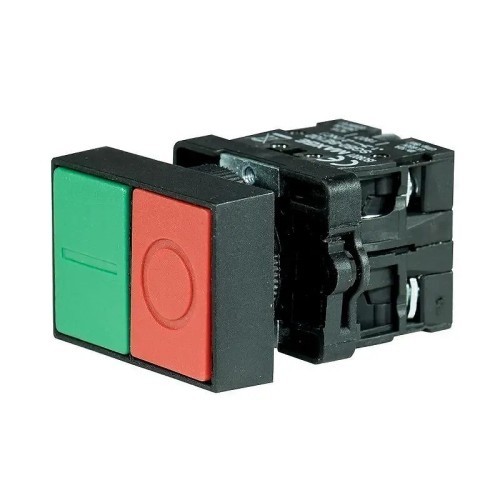 Pulsador doble marcha /paro 1NO+1NC IP40 MaxGe - 2 Pulsador doble marcha /paro 1NO+1NC IP40 MaxGe - 2