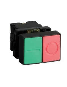 Pulsador doble marcha /paro 1NO+1NC con capuchon IP65 MaxGe - 3