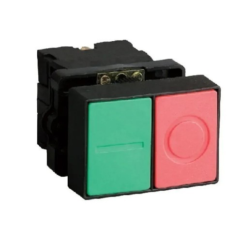 Pulsador doble marcha /paro 1NO+1NC con capuchon IP65 MaxGe - 3