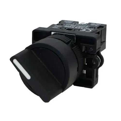 Selector plástico de maneta estándar 3 posiciones 2NA - 1 Selector plástico de maneta estándar 3 posiciones 2NA - 1