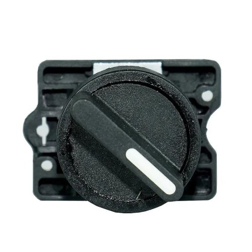 Selector plástico de maneta estándar 3 posiciones con retorno al centro 2NA - 2