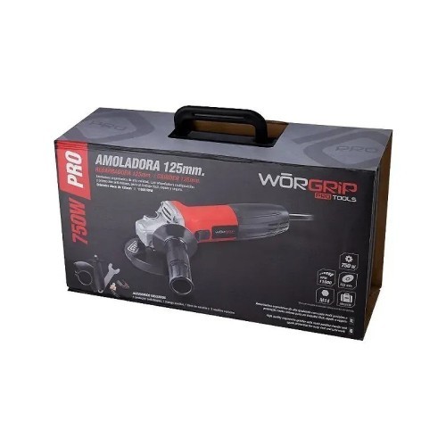 Amoladora 125MM 750W WORGRIP PRO - 6