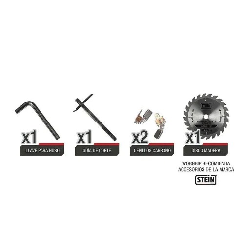 Sierra circular 185MM 1300W WORGRIP PRO - 2