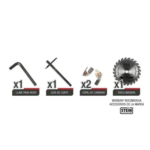 Sierra circular 185MM 1300W WORGRIP PRO - 2