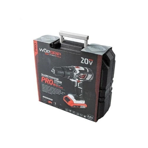 Taladro percutor batería 20V 2.0AH WORGRIP - 6 Taladro percutor batería 20V 2.0AH WORGRIP - 6