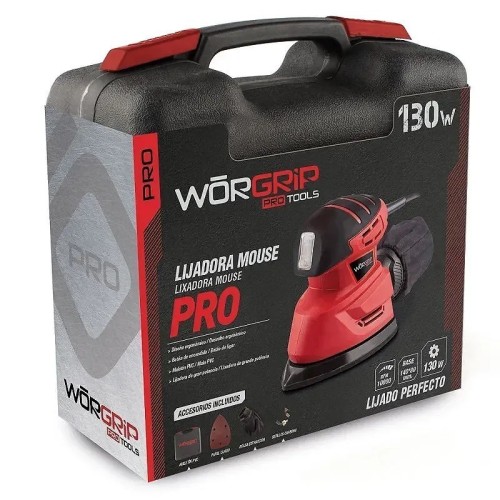 Lijadora mouse 130W WORGRIP PRO - 11