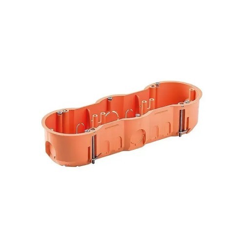 Caja de mecanismos triple Pladur Ø68×212 Famatel 3257 - 1
