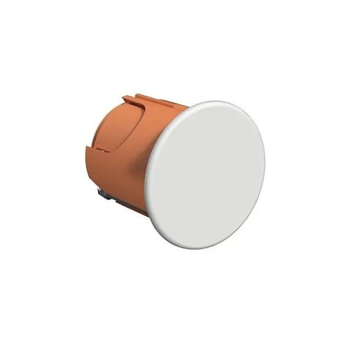 Caja de empotrar redonda Ø40×40 con tapa y garras metálicas Famatel 3259 - 1