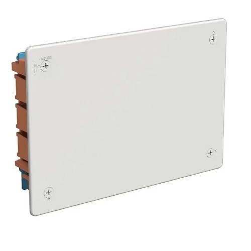 Caja de empotrar cuadrada 205×130 con tapa y garras metálicas Famatel 3253 - 1