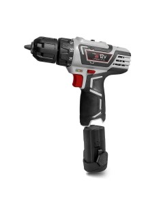 Taladro atornillador 12V batería 1.3 A.H WORGRIP - 1 2