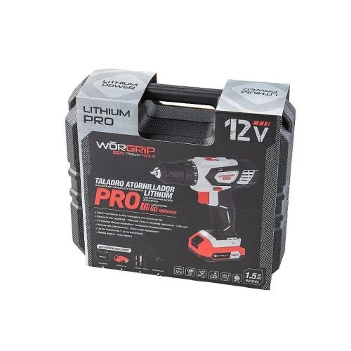 Taladro atornillador 12V batería 1.5AH WORGRIP - 7