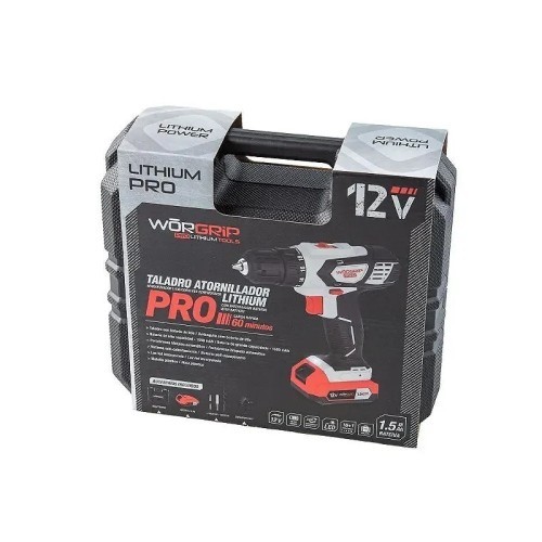 Taladro atornillador 12V batería 1.5AH WORGRIP - 7 Taladro atornillador 12V batería 1.5AH WORGRIP - 7
