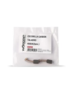 Escobilla carbón taladro 45654 (2 Piezas) - 3 2