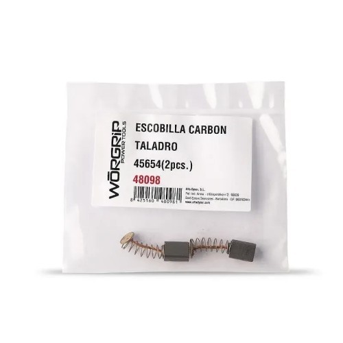 Escobilla carbón taladro 45654 (2 Piezas) - 2