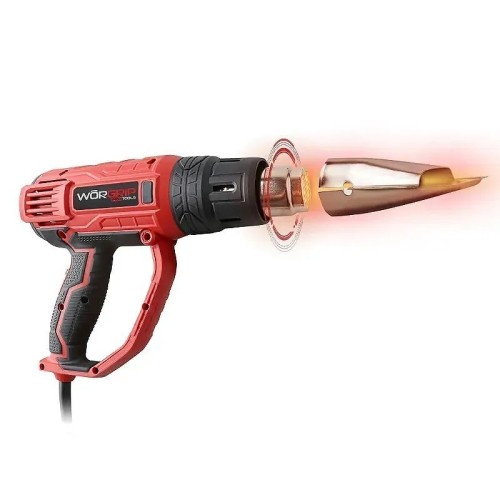 Pistola decapadora 2000W WORGRIP PRO - 2