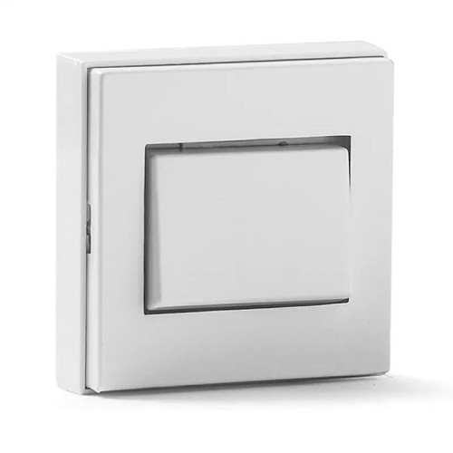 Conmutador blanco de superficie 10A 250V Famatel 5002-B - 1 Conmutador blanco de superficie 10A 250V Famatel 5002-B - 1