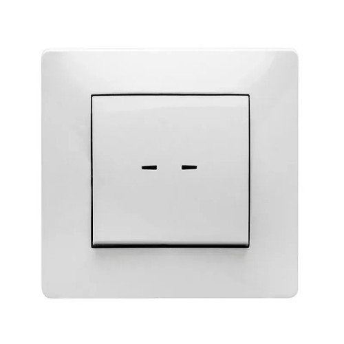 Pulsador luminoso Famatel 9111 empotrado blanco 10A 250V - 5