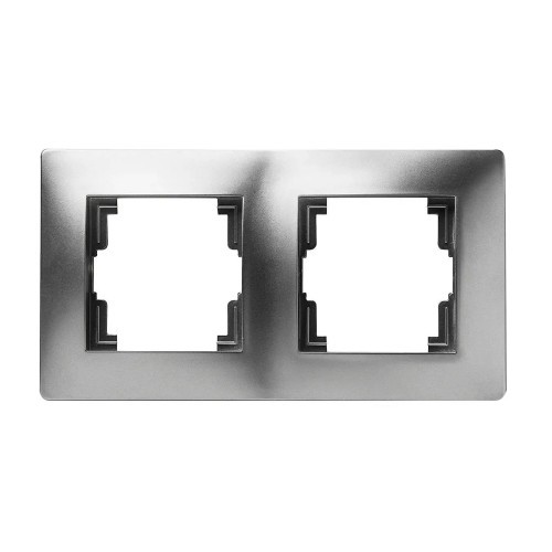 Marco doble de aluminio empotrado Famatel 9220 - 1