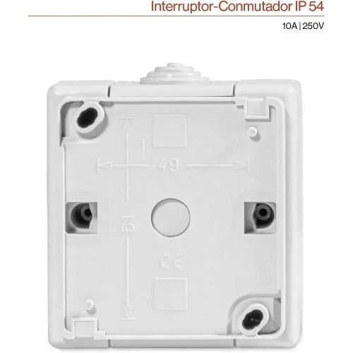 Doble interruptor superficie estanco IP55 Famatel 19076 - 5