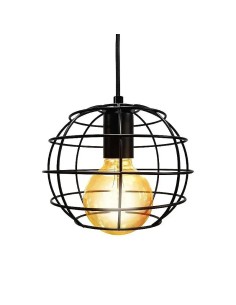 Aplique vintage colgante Matel redondo E-27 - 2