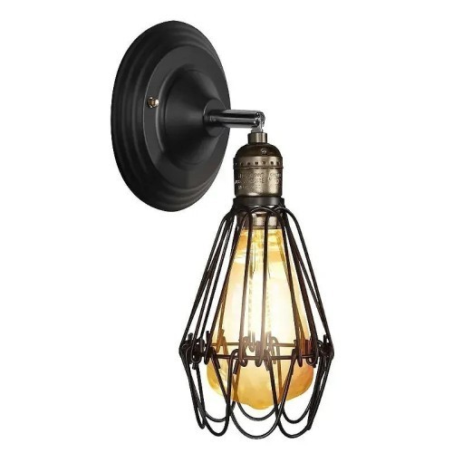 Aplique vintage pared Matel E-27 100x190MM - 2