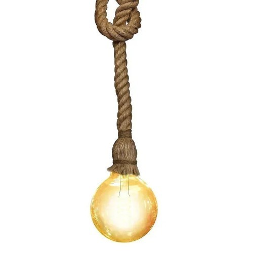 Aplique vintage colgante Matel E-27 cuerda de 1 metro - 1